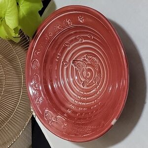 Vintage Michael Kennedy Studio Pottery Fish Bowl.  Signed